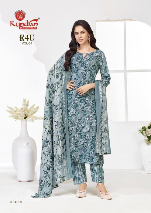 Kundan K4U vol-34 wholesale aneisha kurtis